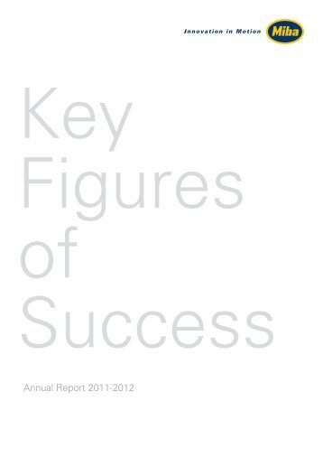 Annual Report 2011-2012 - Miba