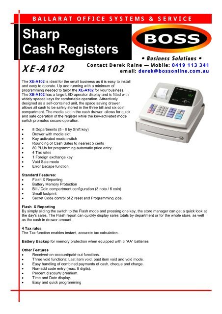 sharp cash registers for sale