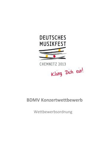 BDMV Konzertwettbewerb