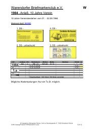 Warendorfer Briefmarkenclub e.V W