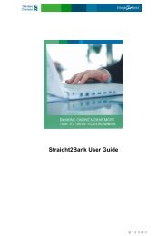 Straight2Bank User Guide