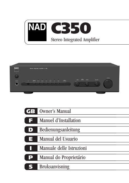 C350 manual - NAD