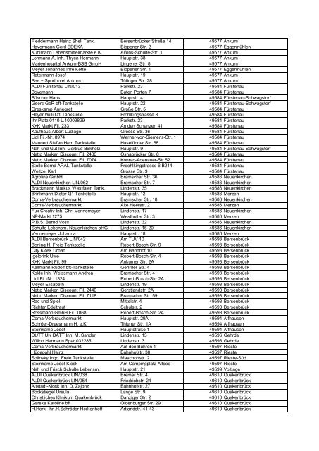 Verkaufsstellen rad & tour - NOZ.de