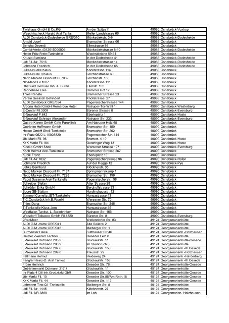 Verkaufsstellen rad & tour - NOZ.de