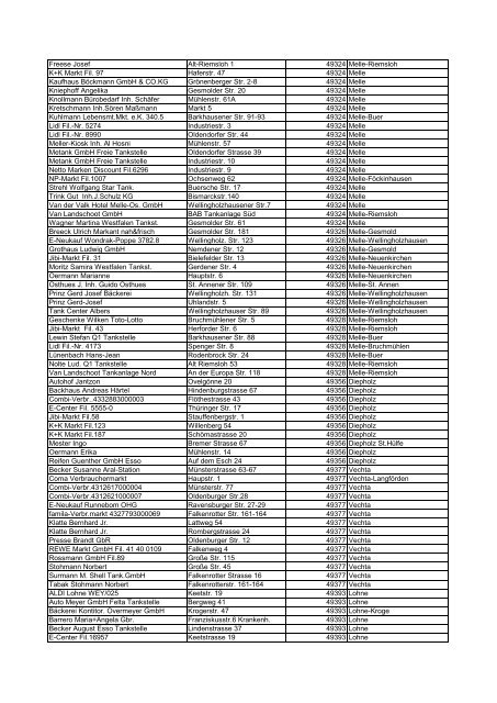 Verkaufsstellen rad & tour - NOZ.de