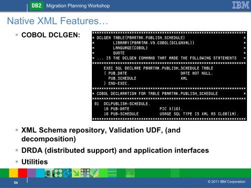 DB2 9 & 10 for z/OS Overview