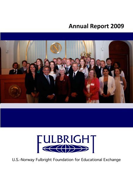 Annual Report 2009 - Fulbright.no