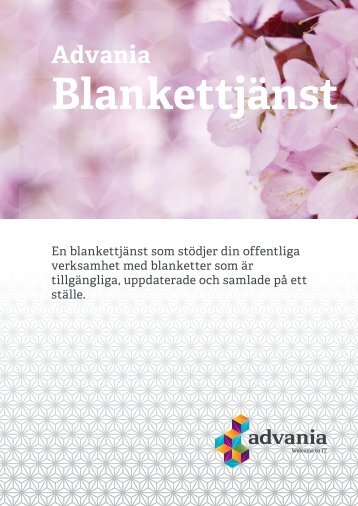 Blankettjänst