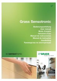 Grass Sensotronic