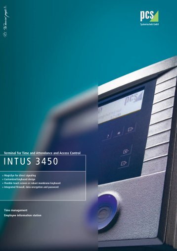 INTUS 3450 - PCS Systemtechnik GmbH
