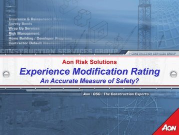 Experience Modification Rating