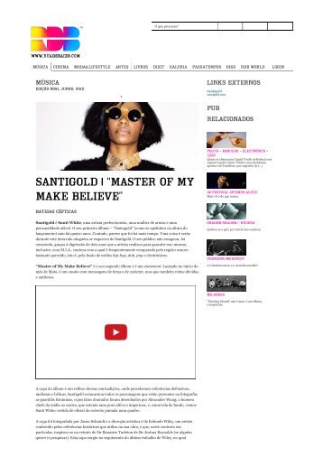 Santigold “Master of My Make-Believe” 