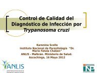 Control de Calidad del Diagnóstico de Infección por Trypanosoma cruzi