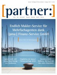 Endlich Makler-Service für Mehrfachagenten dank [pma:] Finanz ...