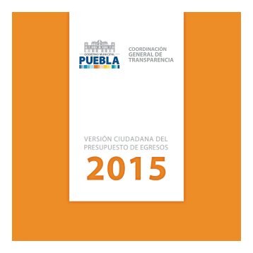 Versión Ciudadana del Presupuesto de Egresos 2015.