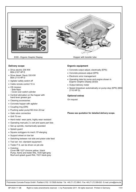 BSA 2110 HP D, 2107 HP E 2024_11gb - Putzmeister