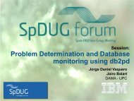 Problem Determination and Database monitoring using db2pd