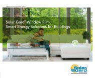 Solar Gard Window Film Smart Energy Solutions for Buildings