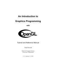 An Introduction to Graphics Programming