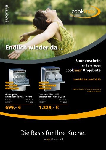 Cookmax-Katalog öffnen - Porzellan