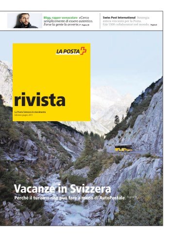 rivista - E dizione giugno 2011 - Die Schweizerische Post