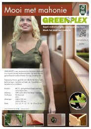 Download leaflet Greenplex - International Plywood