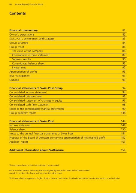 Service-oriented - Die Schweizerische Post