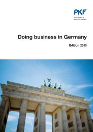 Doing business in Germany - PKF