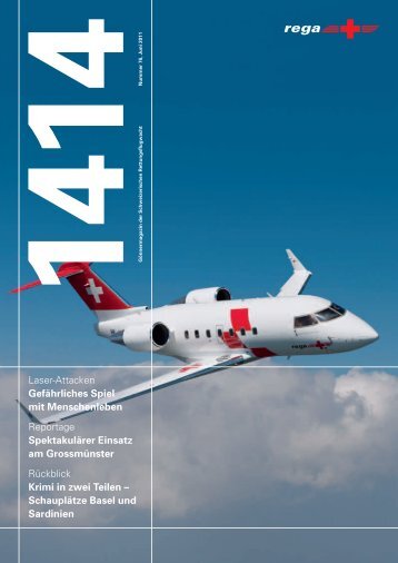 1965 – Luftrettung für ein Rettungsflugzeug - Rega