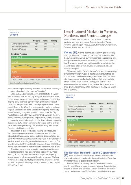 Emerging Trends in Real Estate® Europe 2012 - PwC