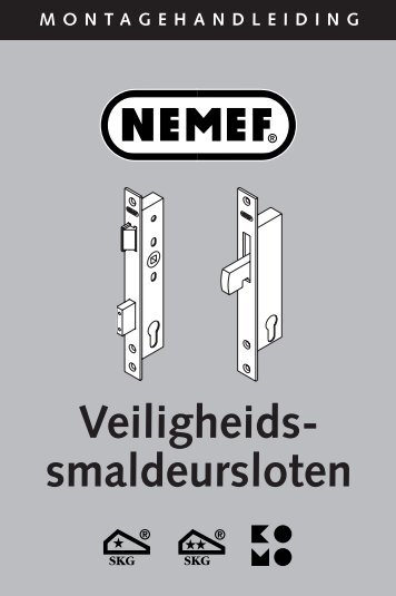 Montagehandleiding 4000 1200 smaldeursloten.pdf - Nemef