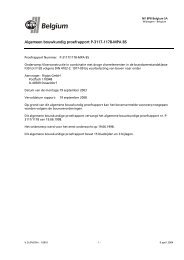 Algemeen bouwkundig proefrapport P-3117-1178-MPA BS