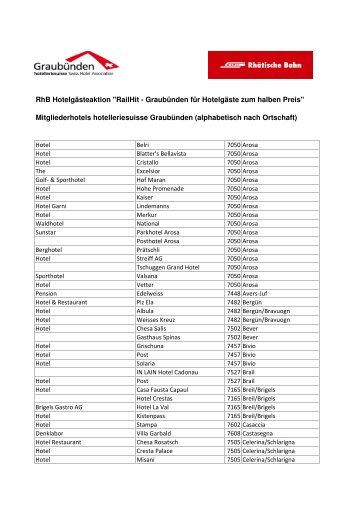 Mitgliederliste im PDF-Format