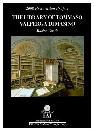 THE LIBRARY OF TOMMASO VALPERGA DI MASINO