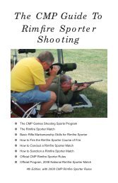 The CMP Guide To Rimfire Sporter Shooting