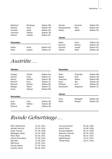 neue Küche - Regionales Pflegezentrum Baden