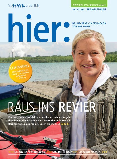 Leserreise nach Herdecke +++Schülerreporter +++ Eis selbst ... - RWE