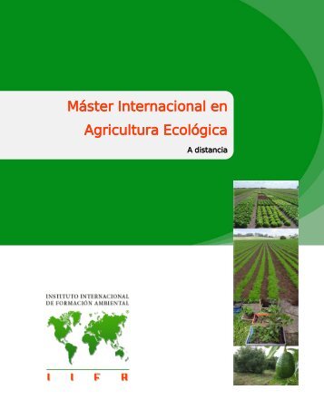 Máster Internacional en Agricultura Ecológica