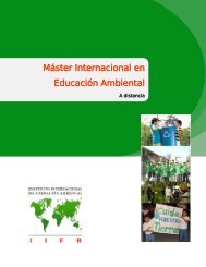 Máster Internacional en Educación Ambiental