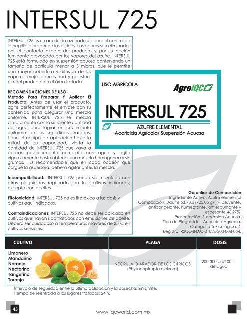 Intersul 725