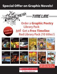 Graphic Poetry Timeline Offer.indd - Scholastic Education