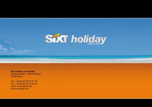 Look and Book. - Sixt