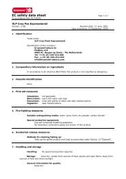 SAFETY DATA SHEET LOW ODOUR FIXATIVE