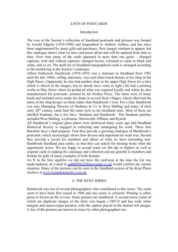 download - Snodland Historical Society