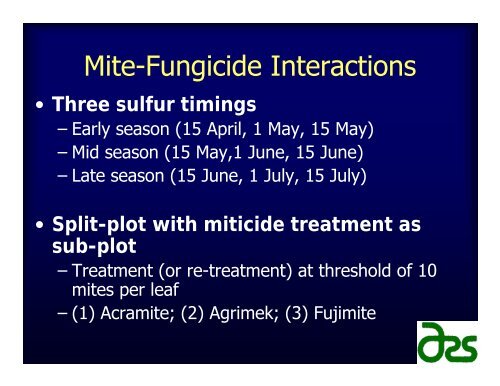 Epidemiology and Management of Hop Pests and Diseases