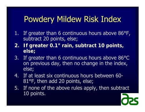 Epidemiology and Management of Hop Pests and Diseases