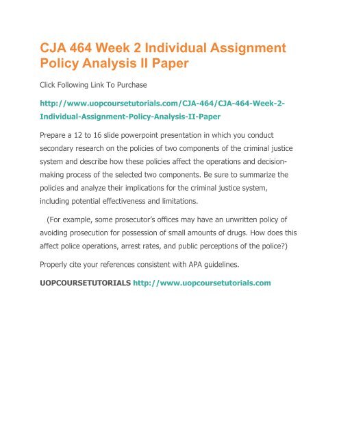 how to write a policy analysis research paper