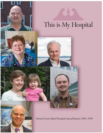 Mount Desert Island Hospital Annual Report 2008/2009