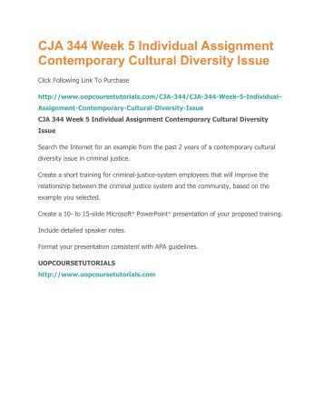cja 344 week 1 Week one: ethnicity, social structure, and crime victims and offenders details due points objectives 11 describe how the historical development of policing relates. cja 344 week 1 Week one: ethnicity, social structure, and crime victims and offenders details due points objectives 11 describe how the historical development of policing relates.
