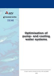 Optimisation of pump- and cooling water systems - Green Ship